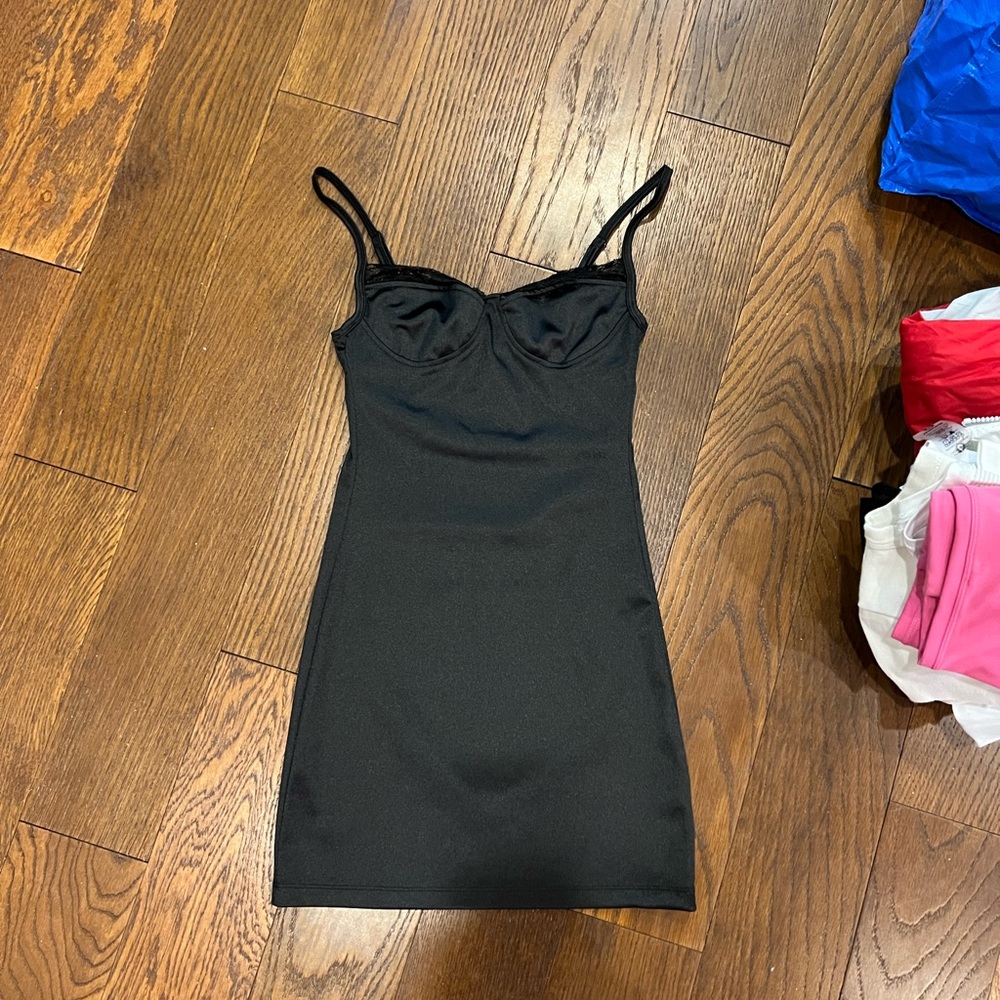 MOTEL LESTY DRESS BLACK